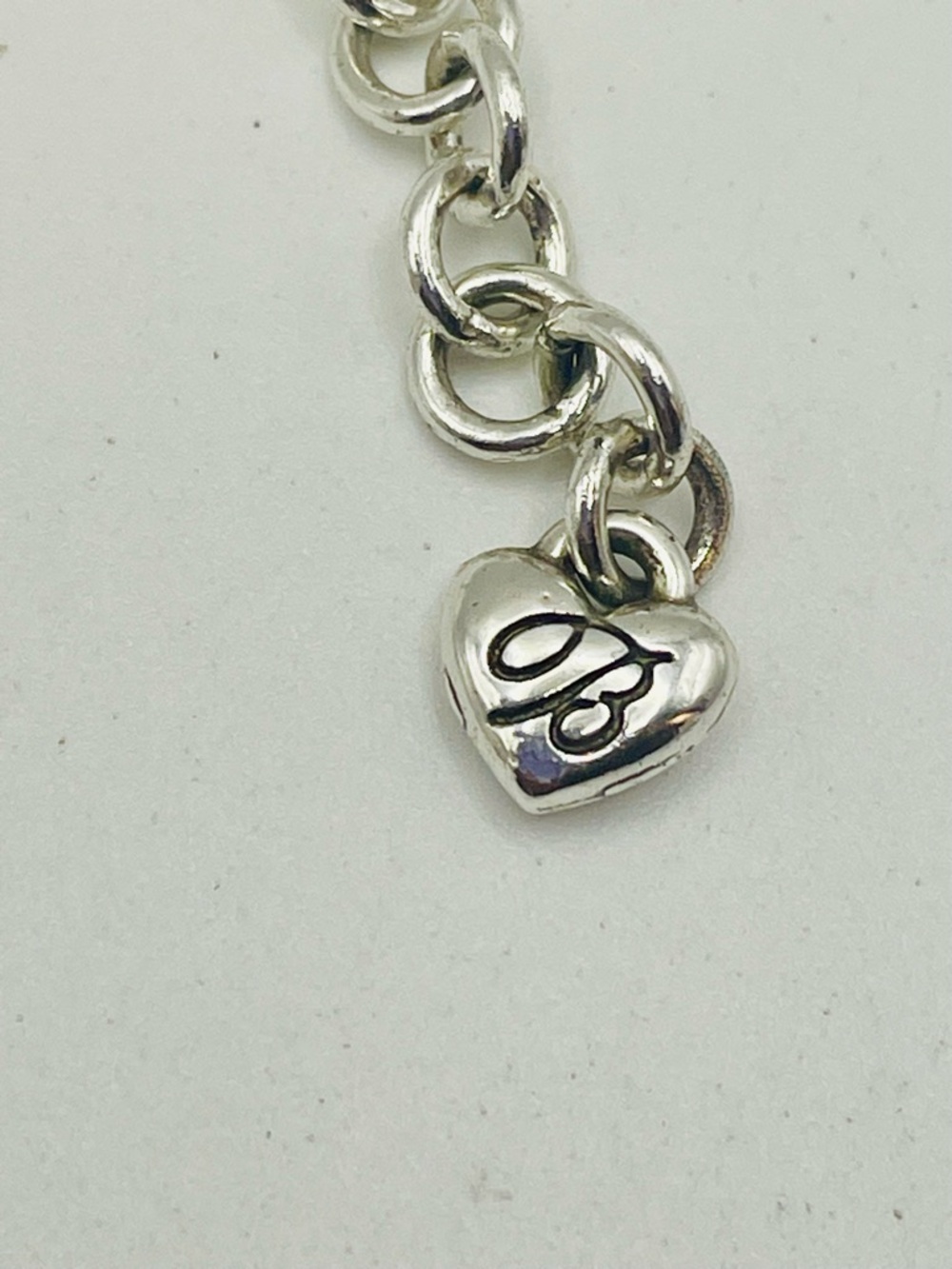 Vintage Brighton Silver-Tone Crystal Ladybug Pendant Necklace. 18 inches - Picture 5 of 7